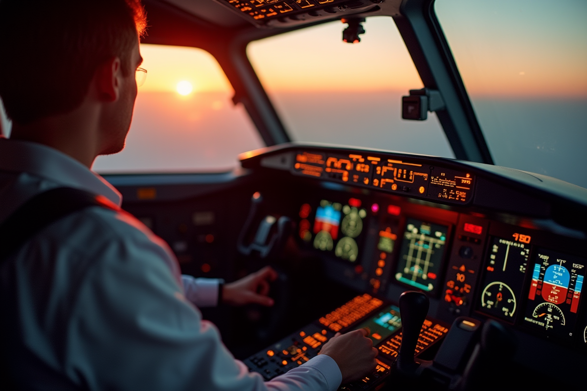 Intérieur du cockpit d